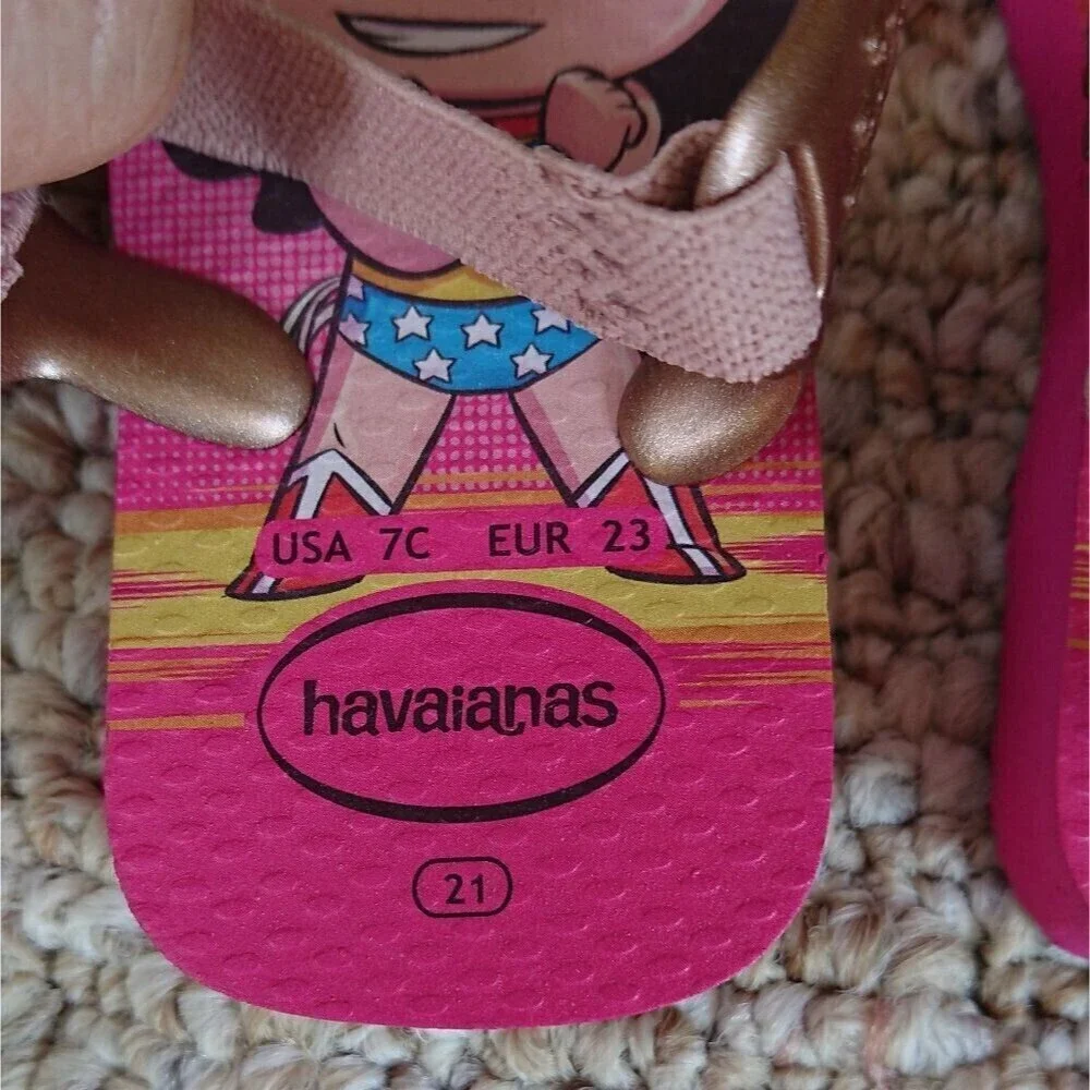 Havaianas baby wonder woman flip flops